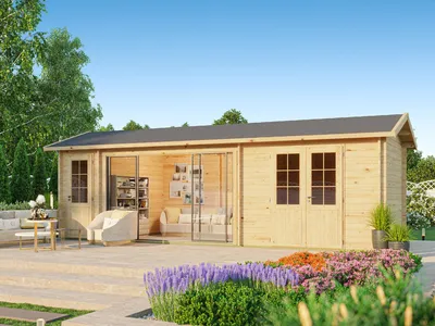 Produktbild von Fjordholz Gartenhaus Modell Mikelli 70