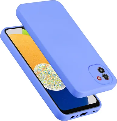 Zdjęcie produktu dla Cadorabo pokrowiec na Samsung Galaxy A03 silikonowy pokrowiec na telefon komórkowy wykonany z płynnego silikonu, odporny na zarysowania i wstrząsy pokrowiec ochronny na Samsung Galaxy A03
