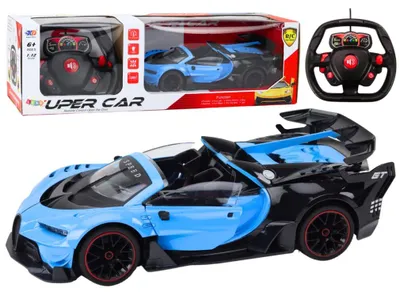 Immagine prodotto di Auto sportiva telecomandata Rc 1:12 Porte apribili Blu