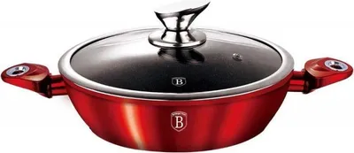 Immagine prodotto di Garnek Granitowy 32Cm Berlinger Haus Linea Metallica Rossa Bh-1264