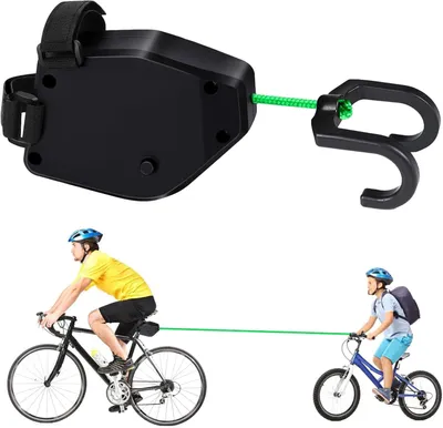 Produktbild von Kinderrad-Zugseil – 2,5 m, aufrollbar – Nylon