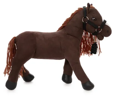 Produktbild von ByASTRUP – Kuschelpony Pixie – Braun – 30 cm