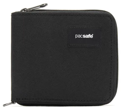 Produktbild von Pacsafe RFIDsafe Zip Around Wallet schwarz