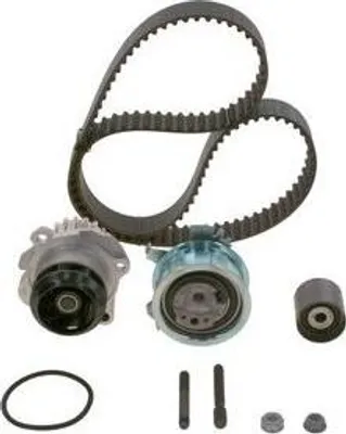 Produktbild von BOSCH 1 987 946 398 Zahnriemensatz + Wasserpumpe für VW Golf V Schrägheck (1K1) POLO (9N) TOURAN (1T1, 1T2) Passat Variant (3C5) für AUDI A3 Sportback