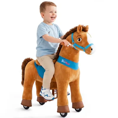 Produktbild von PonyCycle Modell E Reitpferd auf Rollen Reit Einhorn Pferd Reiten Spielzeug - E337