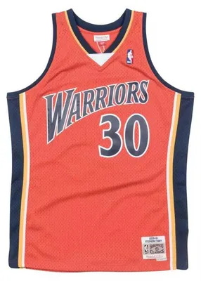 Obrázek produktu pro Basketbalový dres Mitchell & Ness Golden State Warriors #30 Stephen Curry Swingman Jersey dark orange - XL