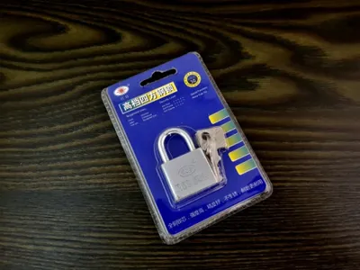 Produktbild von Vorhängeschloss 30mm aus Stahl
