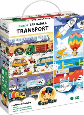 Zdjęcie produktu dla Puzzle Tak działa transport CzuCzu