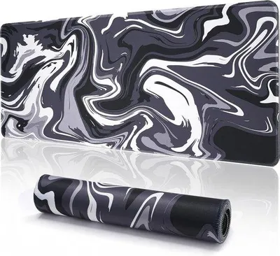 Obrázek produktu pro Velká omyvatelná herní podložka pod myš 800 x 300 mm s protiskluzovou úpravou pro kancelář i domácnost