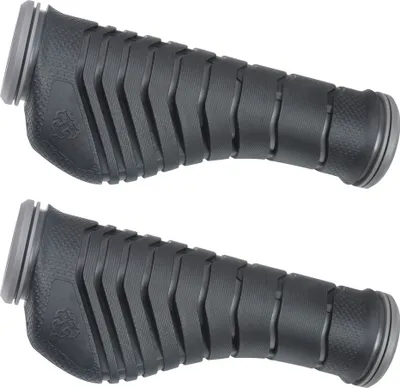 Produktbild von T-ONE T-GP57B Griffe 'Aero', 130 mm, schwarz/grau (1 Paar)