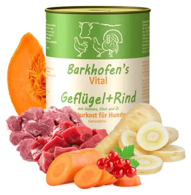 Produktbild von Barkhofen’s VITAL - Geflügel + Rind 800g