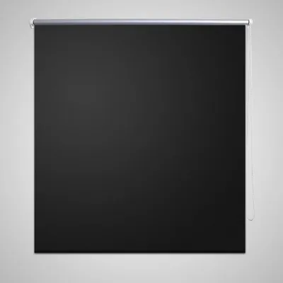 Produktbild von Verdunkelungsrollo 160 x 175 cm schwarz