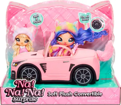 Produktbild von Na! Na! Na! Surprise Soft Plush Convertible, Puppenauto, 3 Jahr(e)
