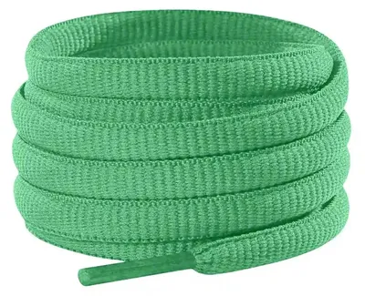 schnuersenkel laufschuhe oval gruen mint