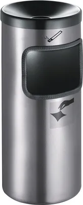Produktbild von TKG Sicherheitswandascher Ø180xH410mm rot m.Kippvorrichtung - 360014