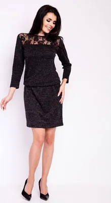 Productafbeelding van Infinite You: Dames mini-jurk, model Ishides, kleur grijs, maat S