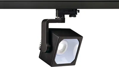 Produktbild von SLV 152780 EURO CUBE Spot schwarz 60° 4000K CRI90 inkl. 3P.-Adapter