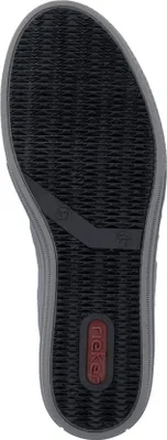 Produktbild von Rieker Damen Sneaker Leder MemoSoft Reißverschluss L59L1, Größe:40 EU, Farbe:Silber