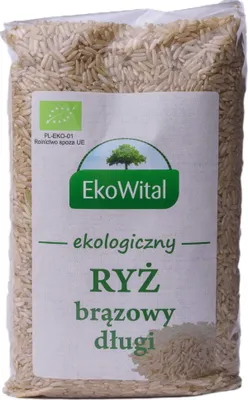 Produktbild von Langer brauner Reis  1 kg EkoWital