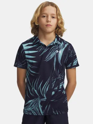 Image de Under Armour Ua Matchplay Printed Polo - midnight navy, Größe:M
