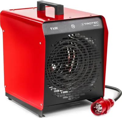 Productafbeelding van Trotec TDS 50 E verwarmingsventilator, staand model, 9000 Watt, 3 warmtestanden, thermostaat