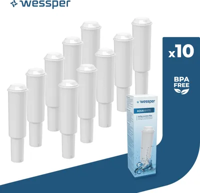 Produktbild von 10 x alternatywny wkład filtra Wessper do ekspresu do kawy Jura Impressa E F S X Z