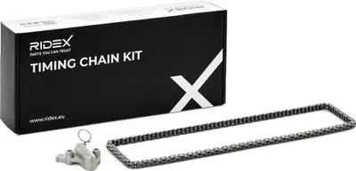 Produktbild von RIDEX 1389T2581 Steuerkettensatz Steuerkette für VW GOLF VI (5K1) Golf V Schrägheck (1K1) POLO (9N) Polo Schrägheck (6R1, 6C1) TOURAN (1T1, 1T2)