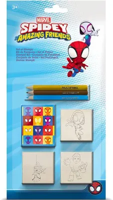 Obrázek produktu pro Spidey razítka blistr 3ks 3135 Multiprint