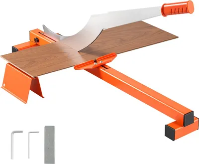 Produktbild von Vinylschneider & Laminatschneider - Manuelles Schneidegerät - Schnittbreite 30,48 cm - Schnittstärke 10 mm - Winkelanschlag - D2-Stahlklinge - Rutschfester Gummigriff - Abziehstein