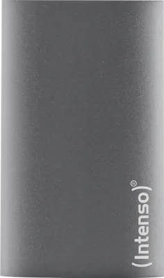 Produktbild von Intenso Externe SSD Premium, 256 GB, Portable Solid State Drive (USB 3.0, Aluminium) Anthrazit