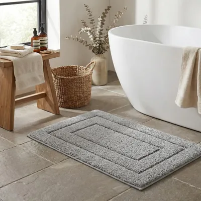 Obrázok produktu pre Superabsorbčná podložka pod sprchu, 50 x 80 cm, sivá