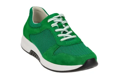 Image de Gabor ROLLINGSOFT Chaussures à lacets confortables pour dames, vert Loisirs NEUF