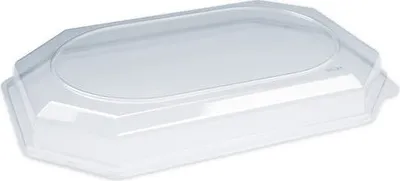 Produktbild von 10x Domdeckel rPET klar für Catering-Platte WX-74955