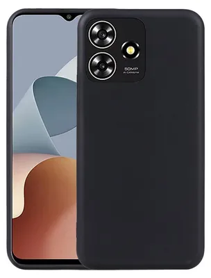 Obrázek produktu pro Pro ZTE Blade A73 4G / V50s / Axon 50 Lite silikonové ochranné pouzdro černé pouzdro na mobilní telefon TPU tenké
