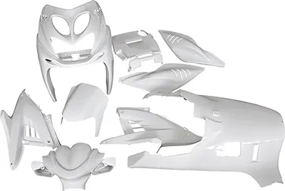 Immagine prodotto di Kit carena 11 pezzi bianco Str8 per yamaha aerox fino 2013