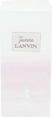 A perfume bottle with a pink gradient.