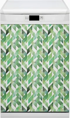 Produktbild von Dekorative Magnetmatte Küche Geschirrspüle 45x80 cm  Magnet für Spülmaschine  - Fischgräten -Fischgräten