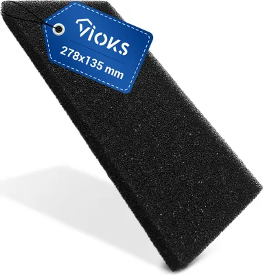 Produktbild von Schaumfilter passend wie Gorenje 810183 278x135mm für Wärmepumpentrockner