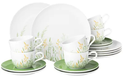 Produktbild von Seltmann Weiden 4052212127477 - Kaffeeservice (18 Teile, Porzellan)