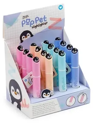 Obrázok produktu pre Zakreślacz Adoramals Pets Zajačik, balenie 16 kusov - Puckator