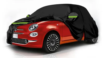 Produktbild von Solidchoice – Wasserdichte Abdeckplane für Fiat 500, Modelle 2007-2024