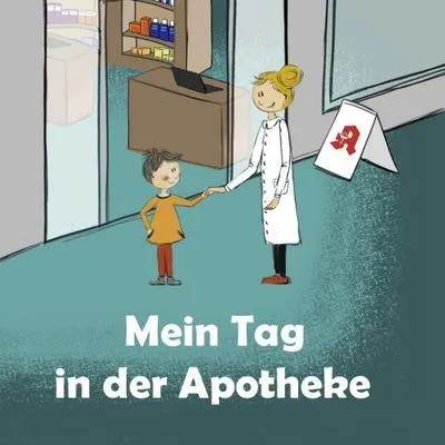 Obrázek produktu pro Bilderbuch: Apothekenalltag – Medikamentenrutsche erklärt, ab 4 Jahren, mit Ausmalbildern & Rätseln