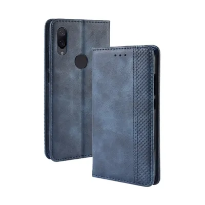 Produktbild von Mobigear Sensation  Xiaomi Redmi Note 7 Hülle Klapphülle Geldbörse - Blau