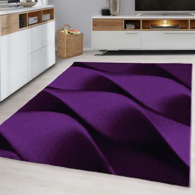Produktbild von Ayyildiz Hali PARMA803009240LILA, Teppich, Polypropylen (PP), Lila, Rechteck, 800 mm, 3000 mm