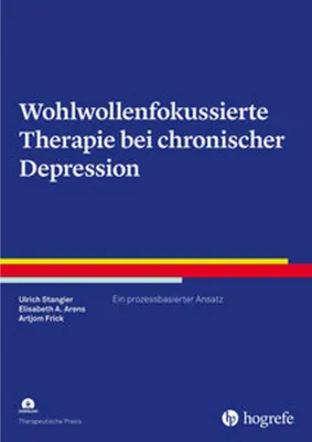 Produktbild von Wohlwollenfokussierte Therapie bei chronischer Depression