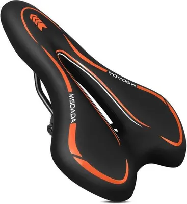 Productafbeelding van Comfortabel Ergonomisch Fietszadel voor Heren en Dames – Waterdicht Gel MTB-zadel voor Racefiets, Mountainbike en BMX