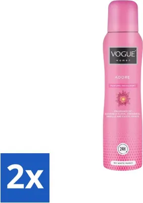 Produktbild von Vogue Adore Parfüm Deodorant 150 ml - Vorteilspack - 2 Stücke
