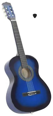 Image de Guitare classique - Guitare de concert 3/4 - 91 cm - pour débutants et enfants - Bois : tilleul (basswood) - Couleur : vert armée