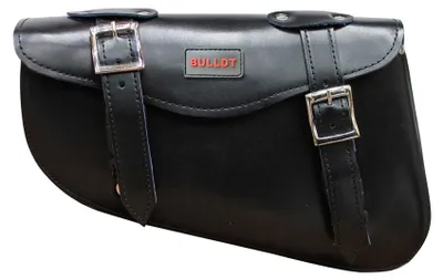 Produktbild von Motorrad Solobag Solo Tasche Satteltasche Motorradtasche Werkzeugtasche Leder, Farbe:Schwarz, Seite:Links