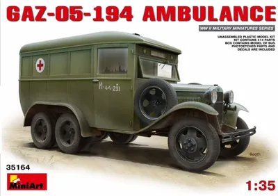 Produktbild von MiniArt GAZ-05-194 Ambulance  1:35 35164